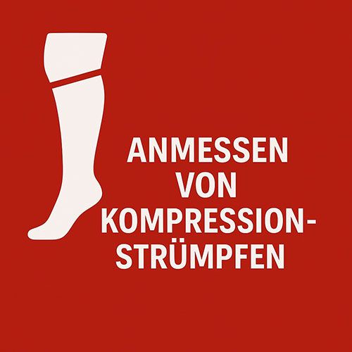 Anmessen von Kompressionsstrümpfen